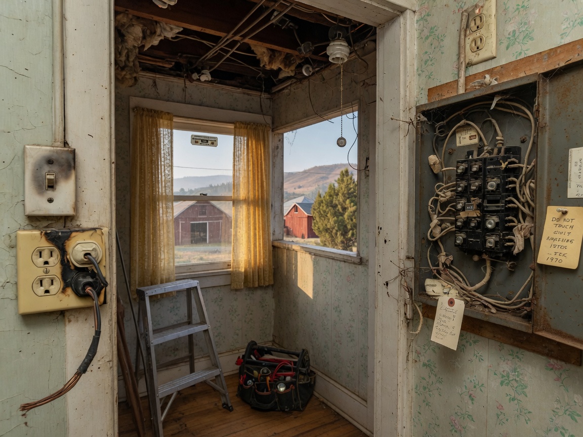 Common Electrical Issues in Older Prineville Homes