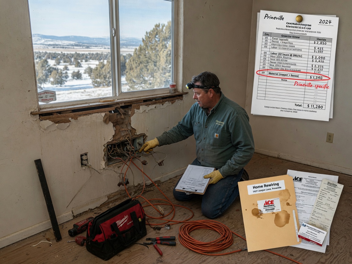 Cost Factors for Home Rewiring Projects in Prineville Oregon
