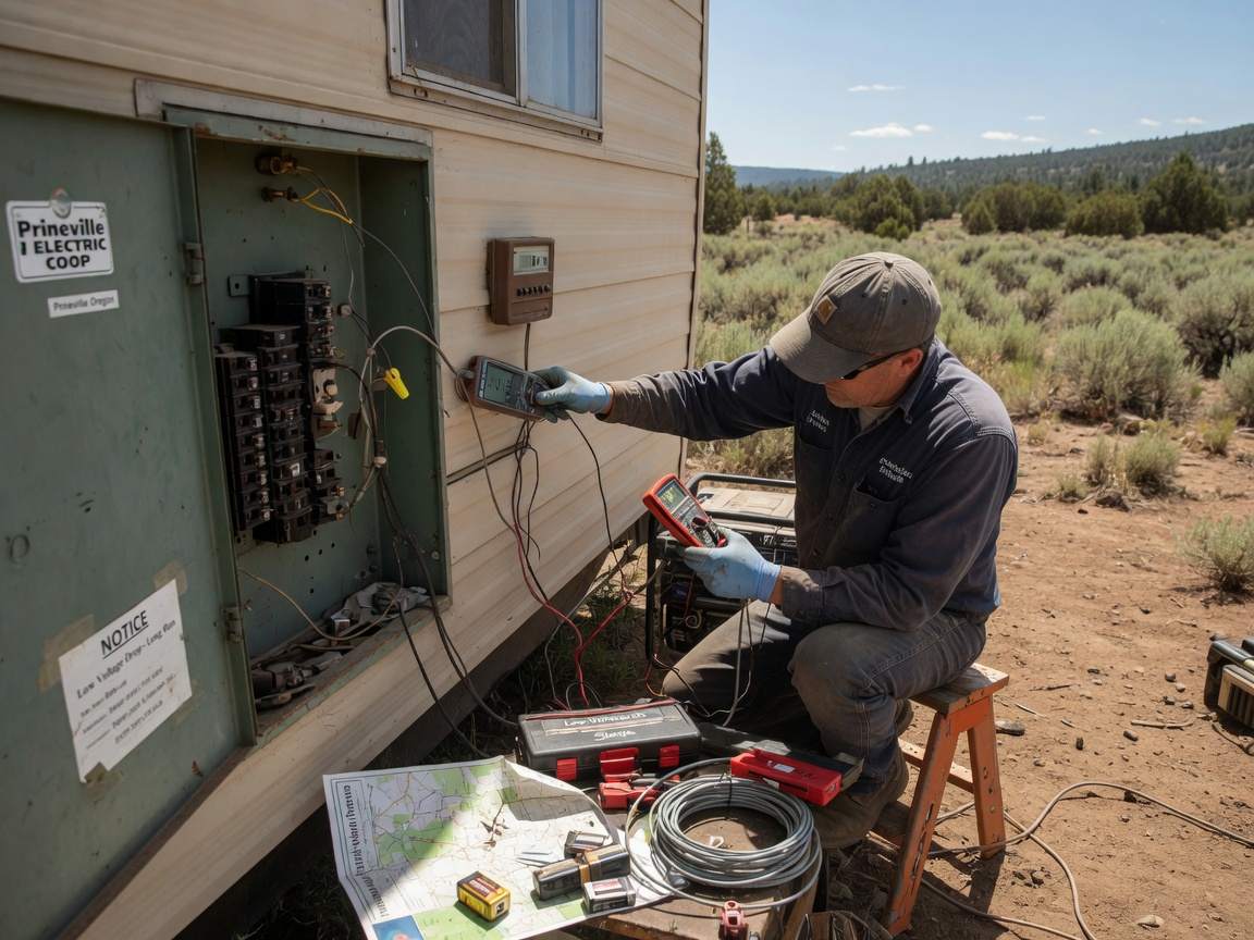 Dealing with Low Voltage Issues in Remote Prineville Locations
