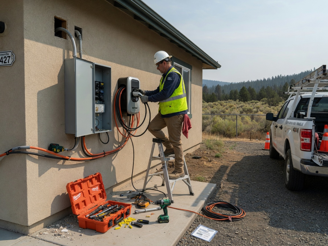 EV Charger Installation in Prineville, OR